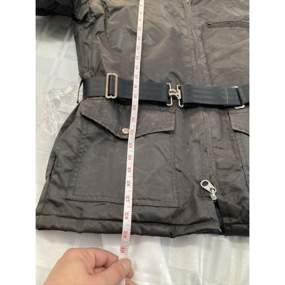 Vintage SKI-DOO Nikaldi Snowmobile Mens M/L Men’s Coat Jacket Hood 12 Elan Suit - Picture 13 of 16